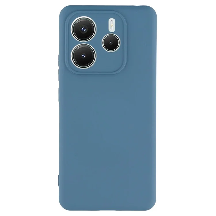 For Xiaomi Redmi Note 14 5G Case Arc Edge 2.0mm TPU Protective Phone Cover - Blue