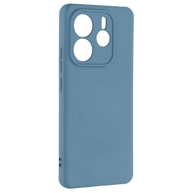 For Xiaomi Redmi Note 14 5G Case Arc Edge 2.0mm TPU Protective Phone Cover - Blue