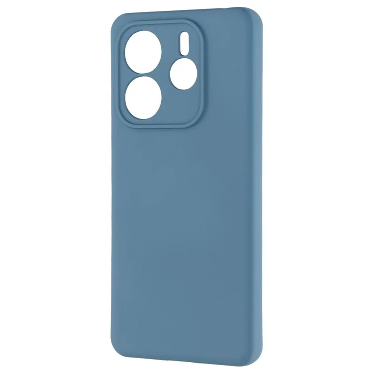 For Xiaomi Redmi Note 14 5G Case Arc Edge 2.0mm TPU Protective Phone Cover - Blue