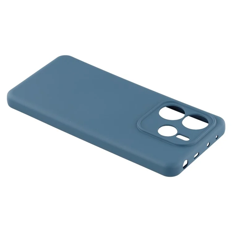 For Xiaomi Redmi Note 14 5G Case Arc Edge 2.0mm TPU Protective Phone Cover - Blue