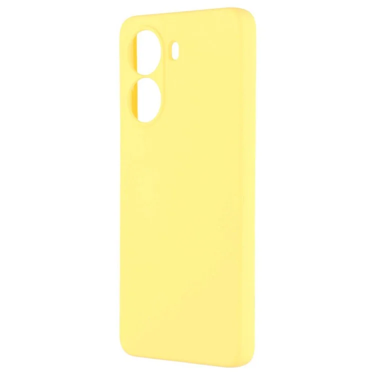 For Xiaomi Poco X7 Pro 5G Case Arc Edge 2.0mm TPU Protective Phone Cover - Yellow