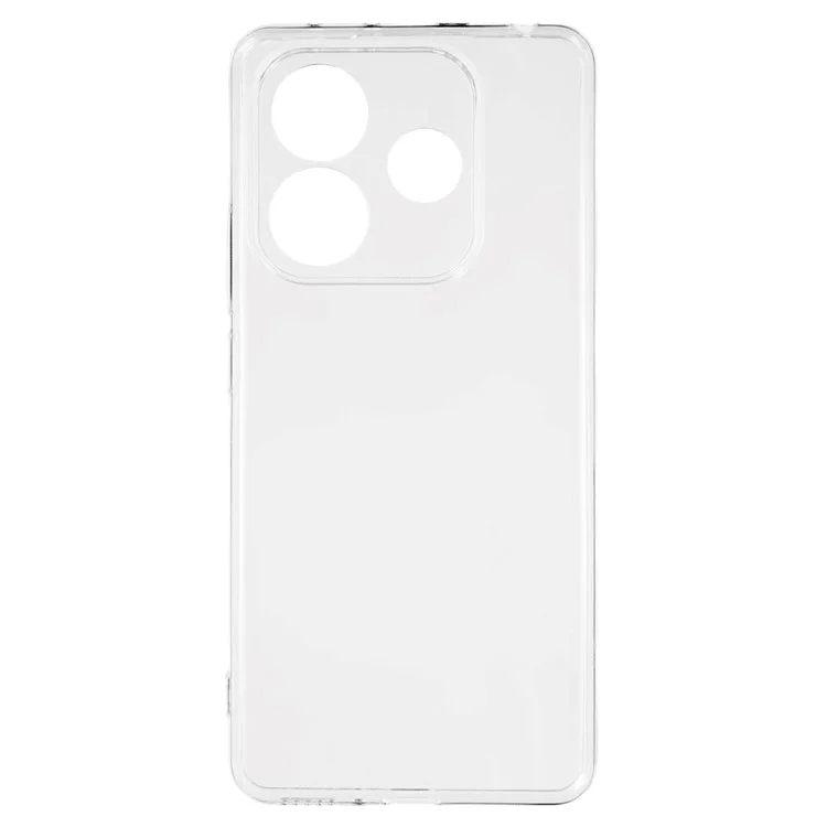 For Xiaomi Redmi Note 14 5G Case Shockproof 1.5mm Thickness Clear TPU Phone Cover