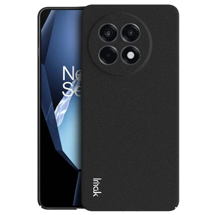 Étui IMAK pour OnePlus Ace 5 5G / 5 Pro 5G / 13R 5G, Coque Rigide en PC pour Téléphone, Noir Mat