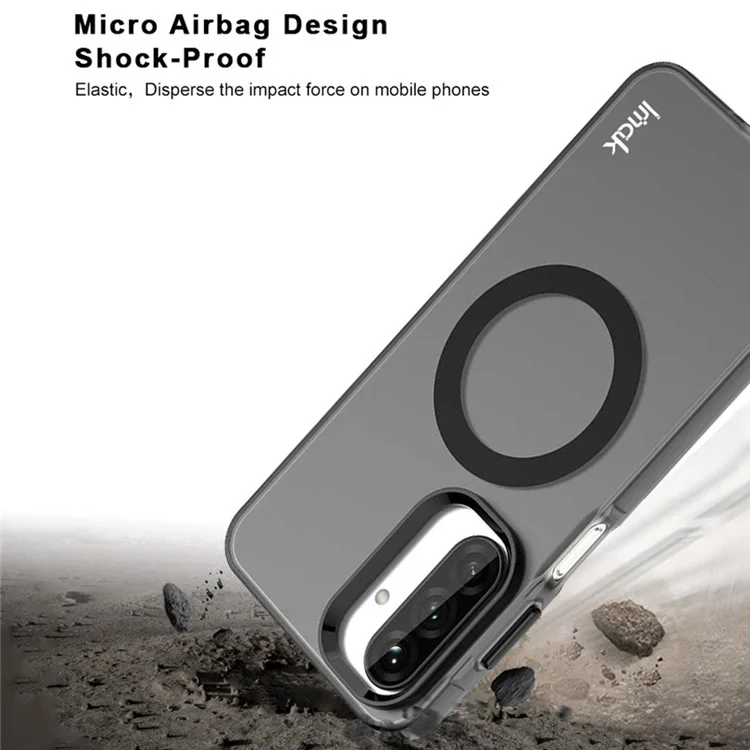IMAK For Samsung Galaxy A26 5G Case Compatible with MagSafe PC + TPU Protective Phone Back Cover