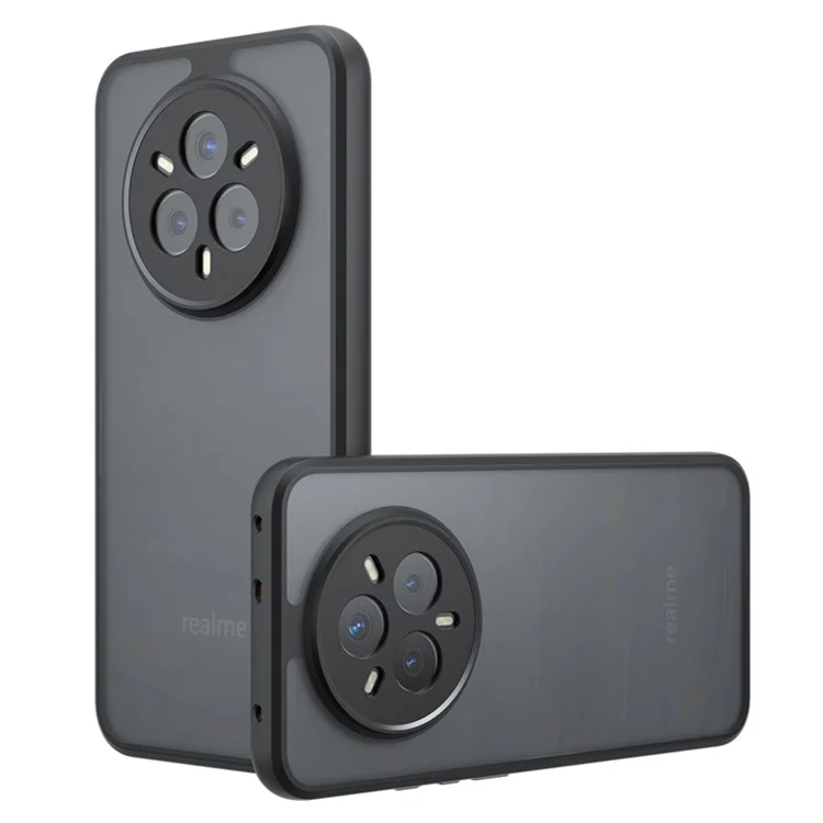 Funda Antigolpes para Realme 14 Pro 5G de TPU + PC Mate para Teléfono Móvil