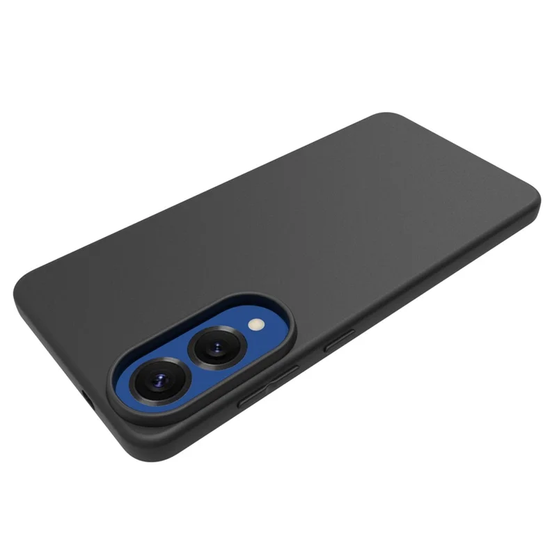 10Pcs / Pack For Samsung Galaxy S25 Edge Case Anti Fingerprint Soft TPU Protective Cover - Black
