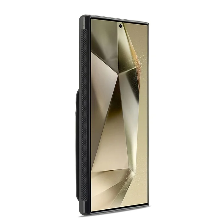 LC.IMEEKE L3 Per Samsung Galaxy S25 Ultra Custodia Magnetica Portacarte Staccabile Pelle + TPU Custodia Cellulare - Nero