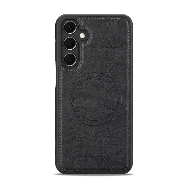 LC.IMEEKE L3 Per Samsung Galaxy S25+ Custodia Magnetica Portacarte Staccabile Pelle + TPU Cover Mobile - Nero