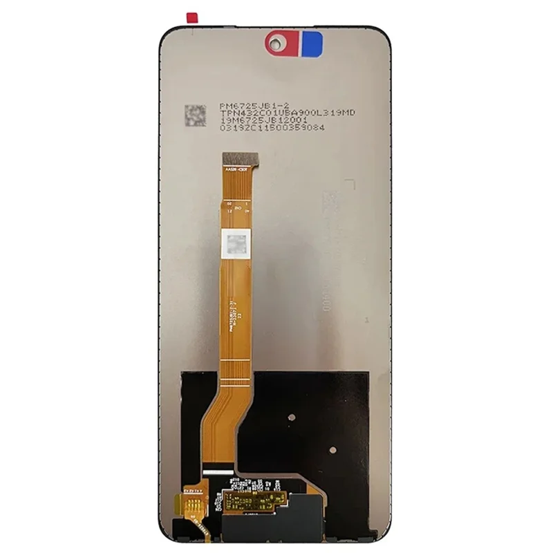 For Realme C63 5G OEM Grade S IPS LCD-skærm og digitizer samling erstatningsdel (uden logo)