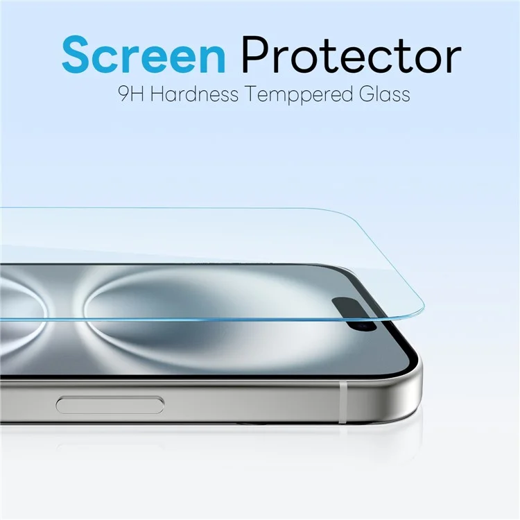 NORTHJO For iPhone 16 Plus Magnetic Case PC + TPU Phone Cover Set with Front Screen Protector + Lens Film