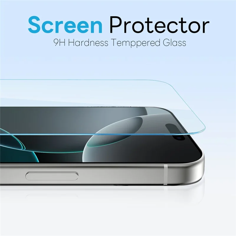 NORTHJO For iPhone 16 Pro Max Magnetic Case PC + TPU Phone Cover Set with Front Screen Protector + Lens Film