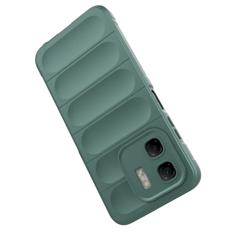 For Infinix Hot 50i 4G Case Anti-Drop Soft TPU Rugged Phone Back Cover - Green