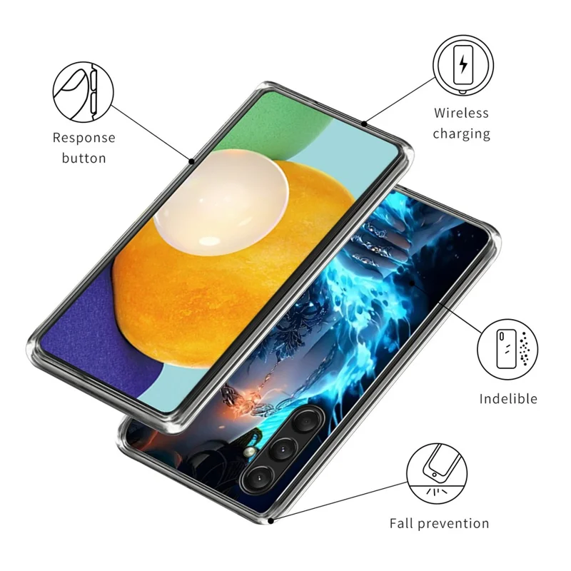 For Samsung Galaxy A36 5G Case Pattern Printed IMD Shockproof TPU Phone Cover - Fantasy Scenery