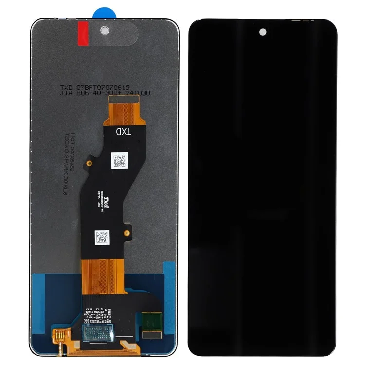 For Infinix Hot 50 4G X6882 Grade C LCD Screen and Digitizer Assembly Replacement Part (Without Logo)