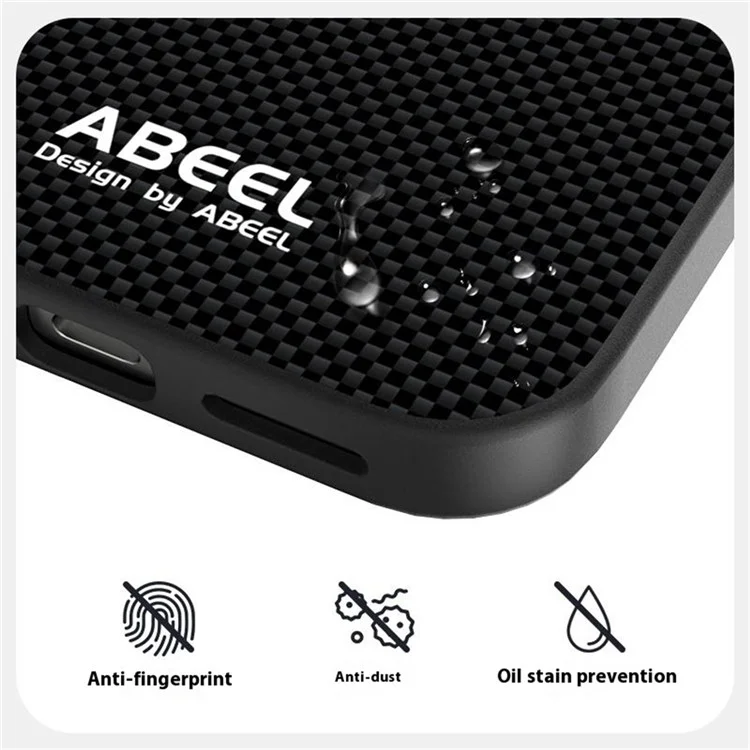ABEEL per Google Pixel 9 Pro / Pixel 9 Cover Compatibile con MagSafe, in PC TPU e Lega di Alluminio con Rivestimento in Pelle - Nero