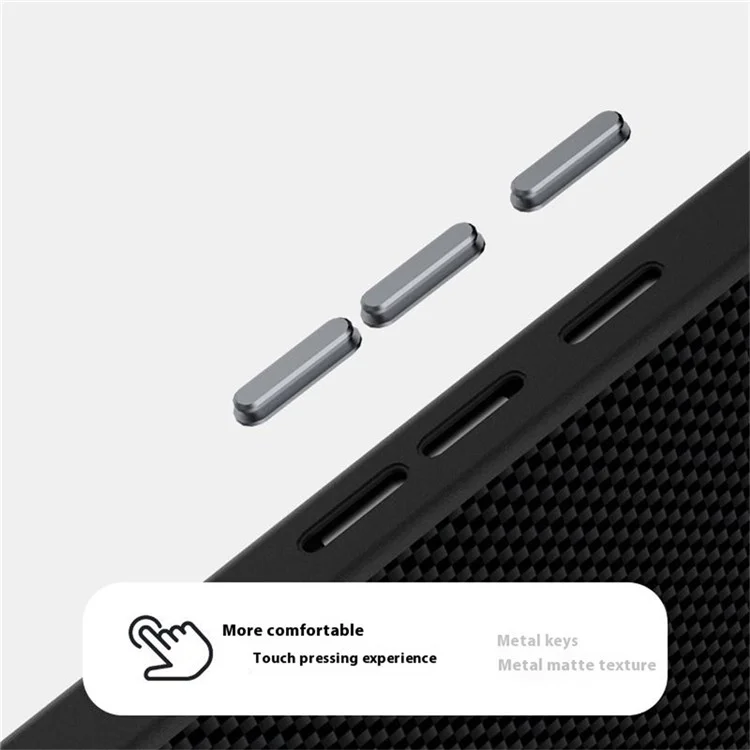 ABEEL per Google Pixel 9 Pro / Pixel 9 Cover Compatibile con MagSafe, in PC TPU e Lega di Alluminio con Rivestimento in Pelle - Nero