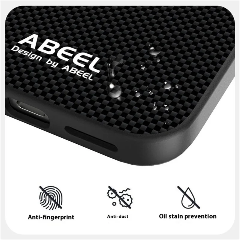 ABEEL For Google Pixel 9a Magnetic Case Printed PC TPU Aluminum Alloy Leather Phone Cover - Blue