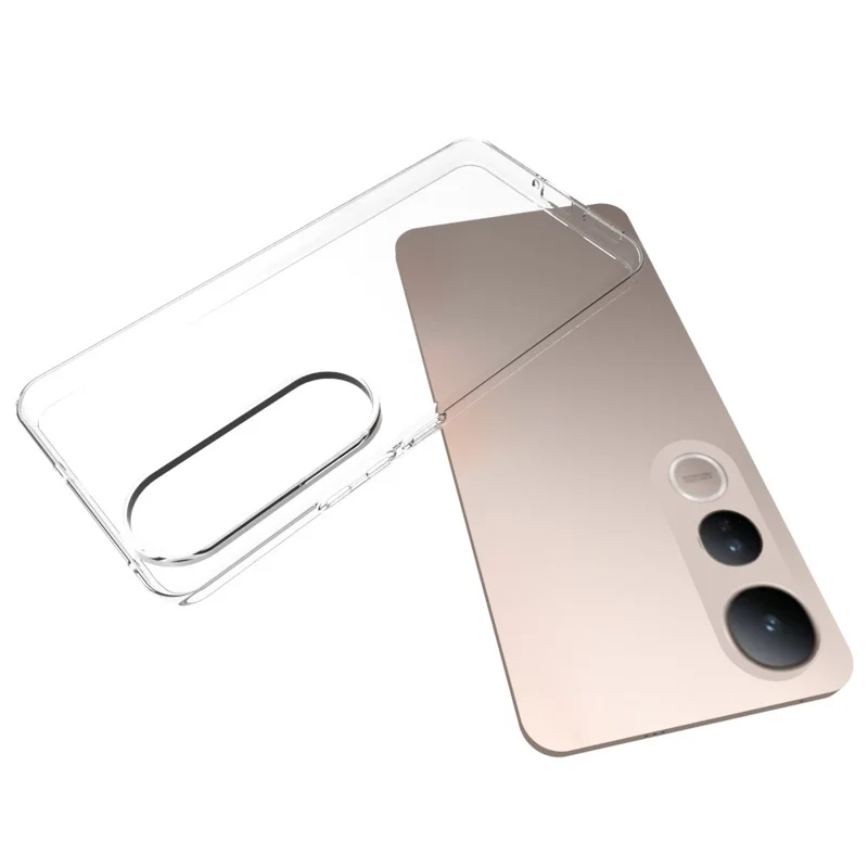 For vivo V50 Lite 5G Clear Phone Case Watermark Resistant TPU Back Cover