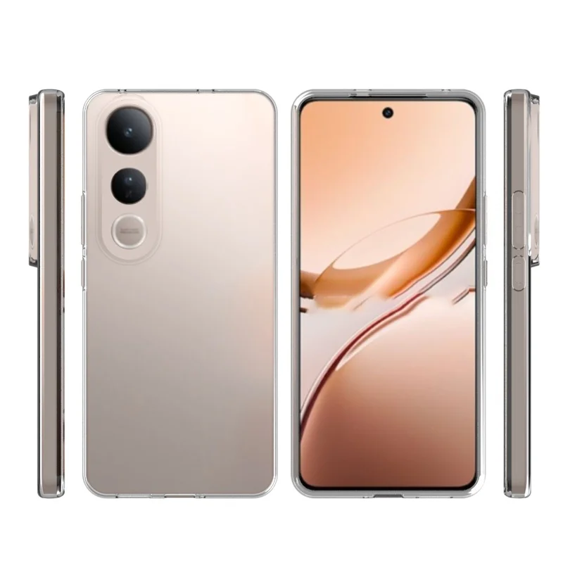 For vivo V50 Lite 5G Clear Phone Case Watermark Resistant TPU Back Cover