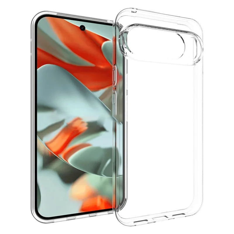 Per Google Pixel 10 Pro XL Custodia Telefono Trasparente Resistente all'Acqua Coperchio Posteriore in TPU