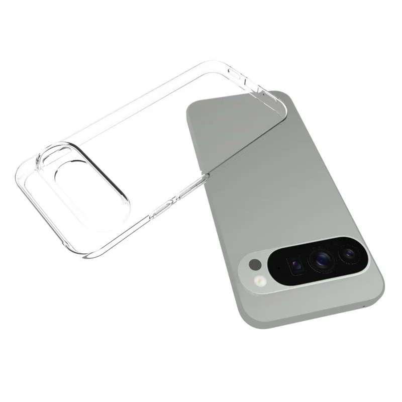 Per Google Pixel 10 Pro XL Custodia Telefono Trasparente Resistente all'Acqua Coperchio Posteriore in TPU