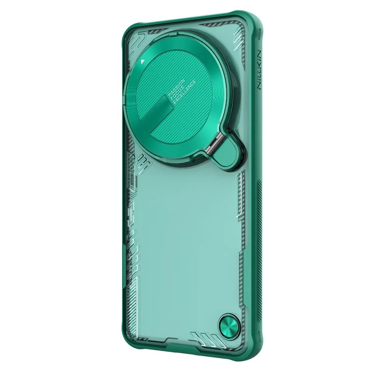 NILLKIN Iceblade Prop per Xiaomi 15 Ultra Cover Protezione Lente con Supporto in PC + TPU - Verde