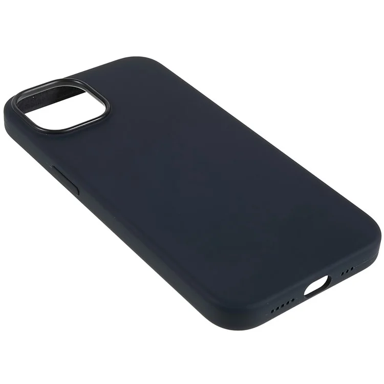 Liquid Silicone Phone Case for iPhone 14 Pro Max Anti-Fall Protective Case Scratch Resistant Phone Cover - Black