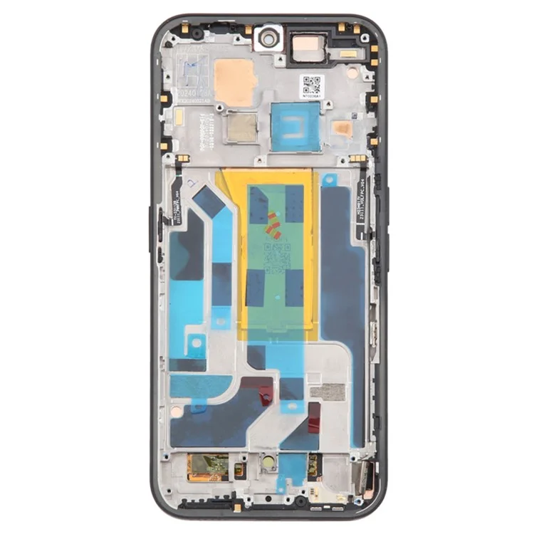 For Nothing Phone (2a) Plus OEM Grade S OLED Screen and Digitizer Assembly + Frame (Without Logo) - Black