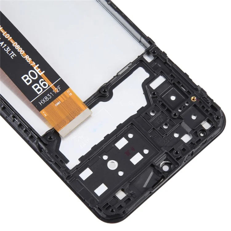 Para Samsung Galaxy M13 4G M135 Tela LCD Grau C e Conjunto do Digitalizador + Moldura (Sem Logotipo)
