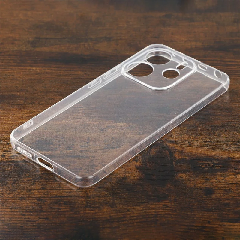 For Motorola Moto G15 4G Back Cover Ultra Thin Flexible TPU Clear Phone Case