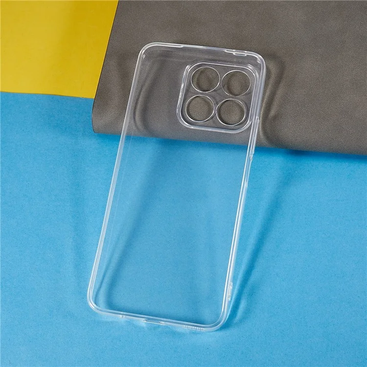 Funda trasera para Honor X8c 4G, ultrafina, flexible, de TPU transparente para móvil