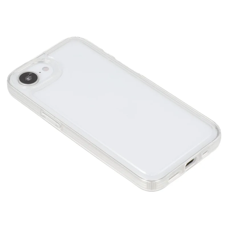 For iPhone 16e Case HD Clear Soft TPU Phone Back Cover Airbag Protection