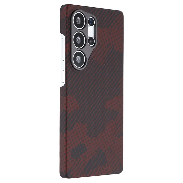Funda para Samsung Galaxy S25 Ultra Compatible con MagSafe, Fibra de Aramida con Patrón de Camuflaje