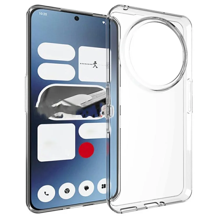 Cover per Nothing Phone (3a) Pro Custodia 2.0mm TPU Anti-Graffio Trasparente