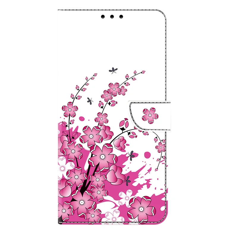 For Xiaomi Redmi Note 14 Pro+ 5G Case PU Leather Wallet Phone Cover with Stand - Flower Vine