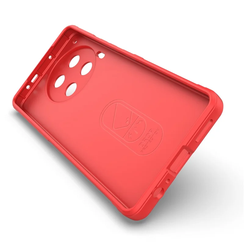For TECNO Camon 30 4G Case Anti-Drop Soft TPU Rugged Phone Back Cover - Red
