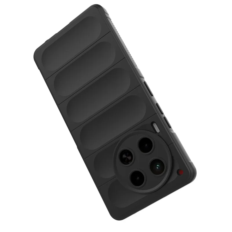 For TECNO Camon 30 4G Case Anti-Drop Soft TPU Rugged Phone Back Cover - Dark Blue