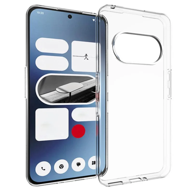 For Nothing Phone (3a) Clear Phone Case Watermark Resistant TPU Back Cover