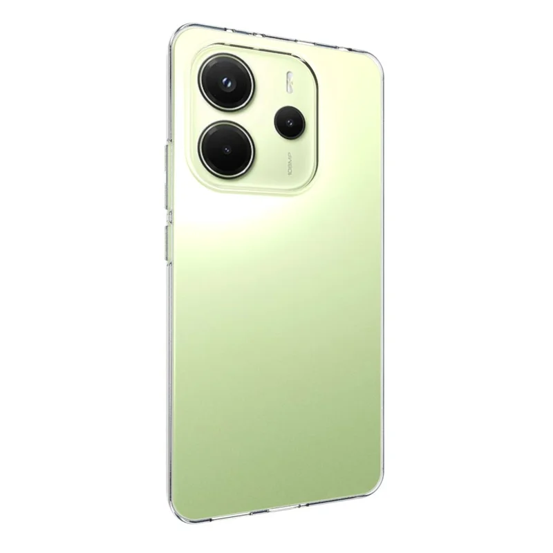 For Xiaomi Redmi Note 14 4G (164.84mm) Clear Phone Case Watermark Resistant TPU Back Cover