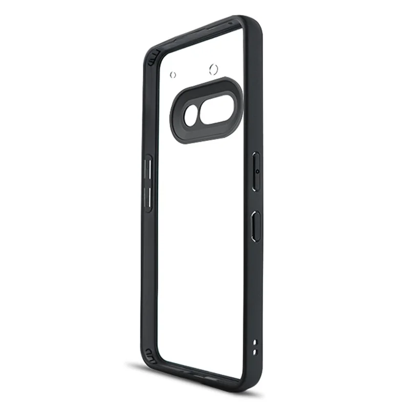 Custodia per Nothing Phone (3a) Antiurto PC + TPU Custodia posteriore trasparente