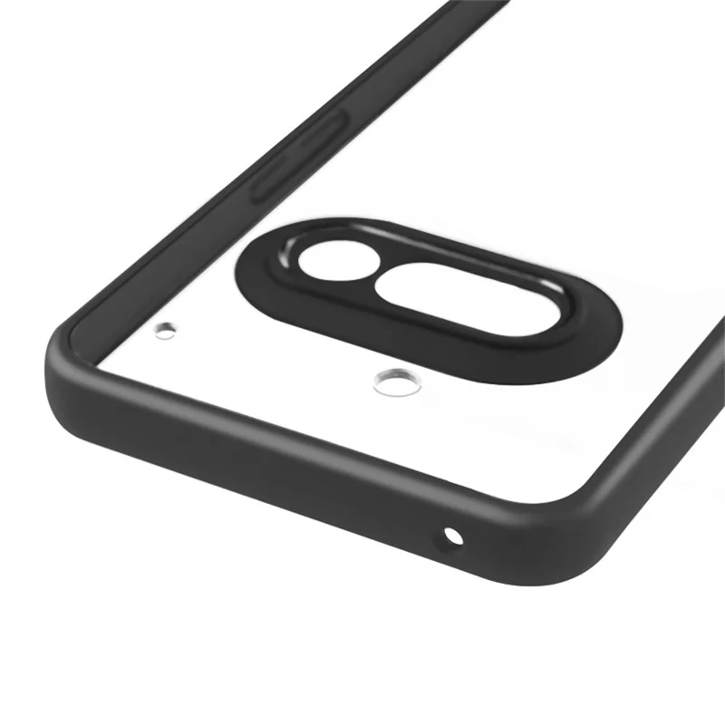 Custodia per Nothing Phone (3a) Antiurto PC + TPU Custodia posteriore trasparente