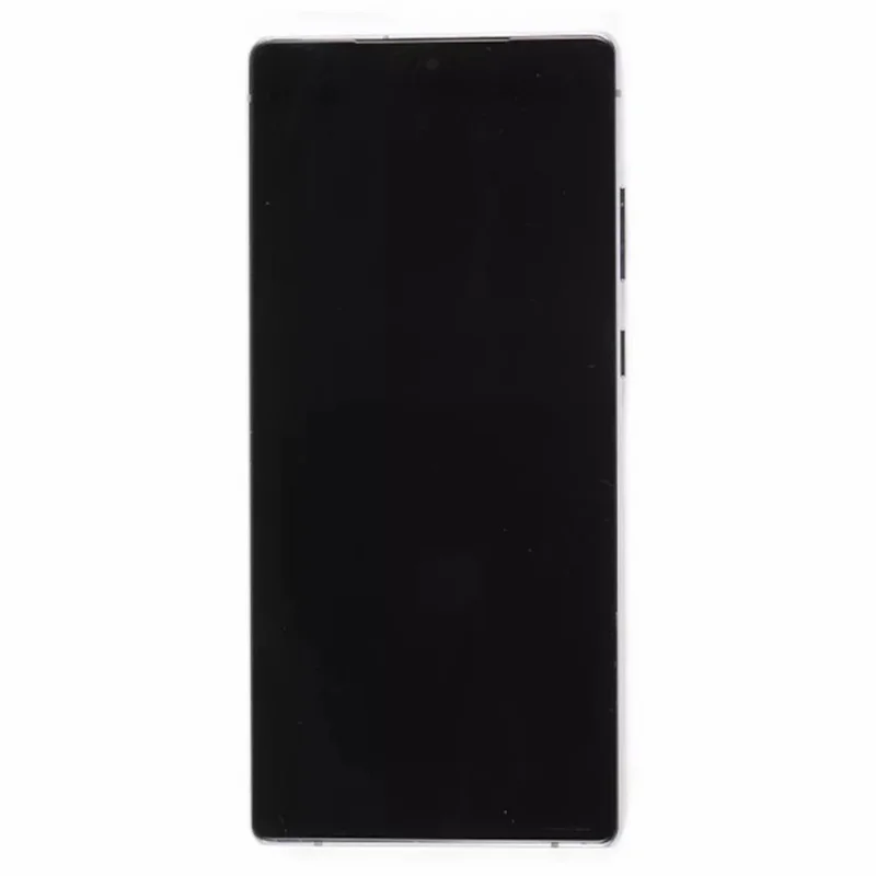 For Samsung Galaxy Note20 N980 / Note20 5G N981 OEM Grade S AMOLED Screen and Digitizer Assembly + Frame (Without Logo) - Grey