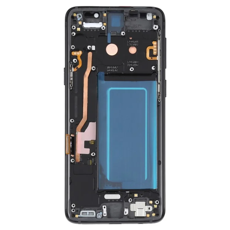 Pour Samsung Galaxy S9 G960 Écran OLED de Classe C et Assemblage Numériseur + Pièce de Remplacement du Châssis (Sans Logo)