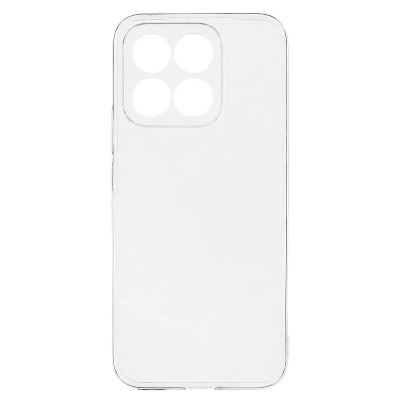 UNITHIN For Honor X8c 4G Case Ultra Thin 0.7mm Clear TPU Anti Drop Phone Cover Precise Cutouts