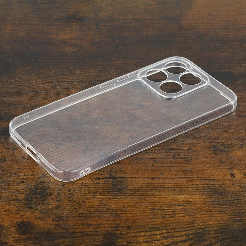 UNITHIN For Honor X8c 4G Case Ultra Thin 0.7mm Clear TPU Anti Drop Phone Cover Precise Cutouts