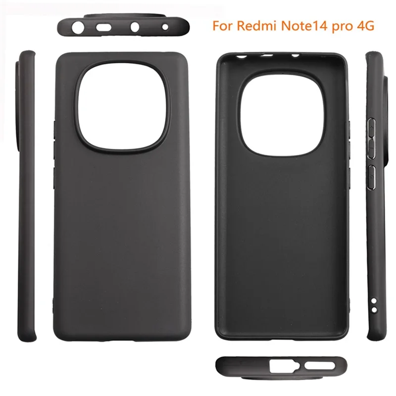 Bulk Purchasing For Xiaomi Redmi Note 14 Pro 4G Case Shockproof 1.2mm TPU Matte Phone Cover