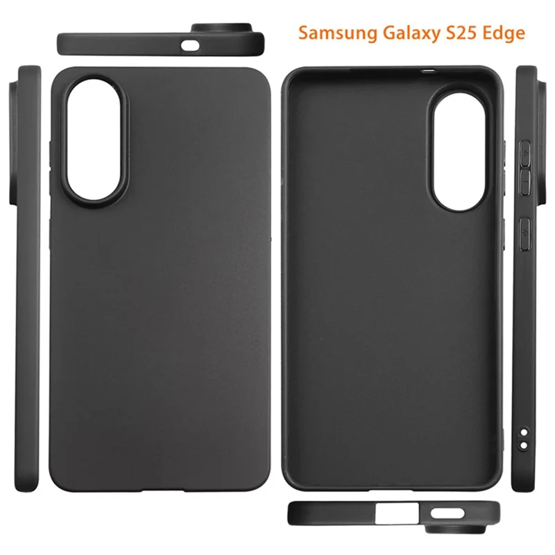 Bulk Purchasing For Samsung Galaxy S25 Edge Case Shockproof 1.2mm TPU Matte Phone Cover