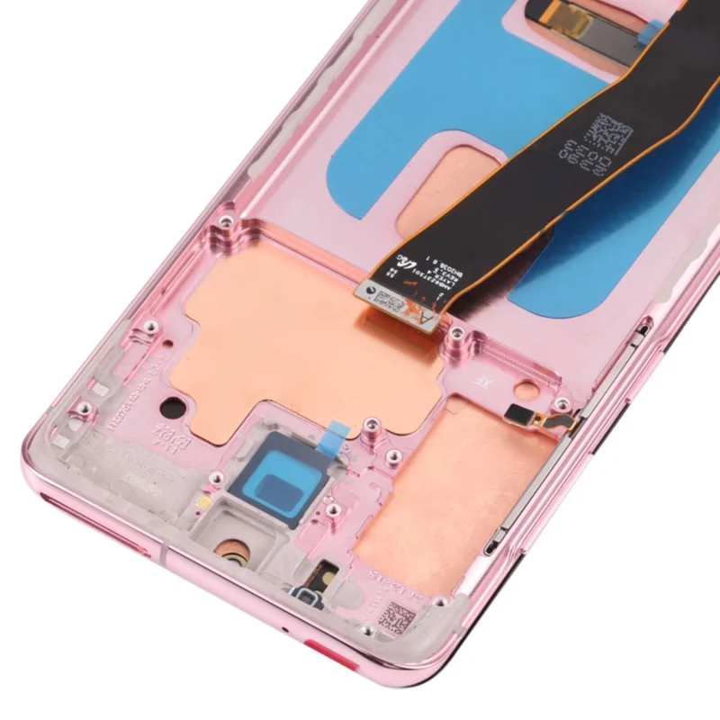 For Samsung Galaxy S20 4G G980 / S20 5G G981 OEM Grade S AMOLED Screen and Digitizer Assembly + Frame (Without Logo) - Pink
