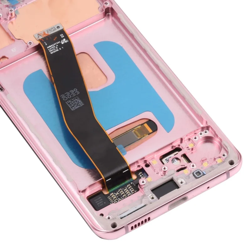 For Samsung Galaxy S20 4G G980 / S20 5G G981 OEM Grade S AMOLED Screen and Digitizer Assembly + Frame (Without Logo) - Pink