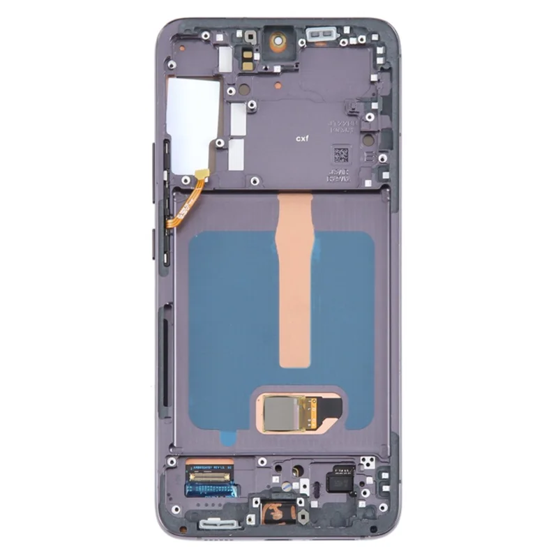 Para Samsung Galaxy S22+ 5G S906B Conjunto de Tela AMOLED de Qualidade Original e Digitalizador + Moldura (Sem Logotipo) - Preto